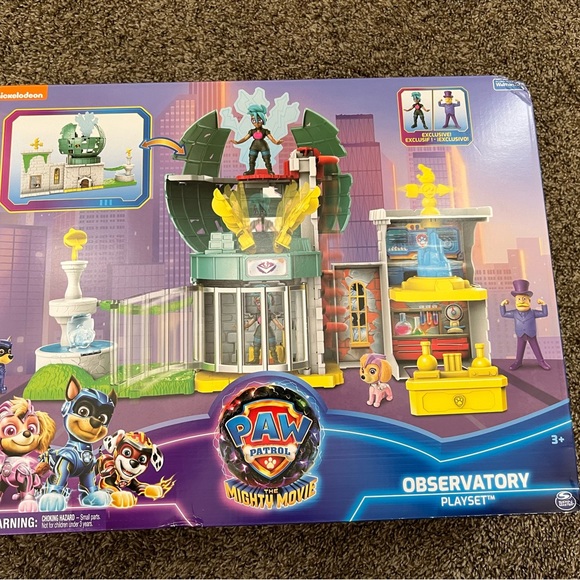 Paw Patrol Toys New Paw Patrol The Mighty Movie Observatory Playset